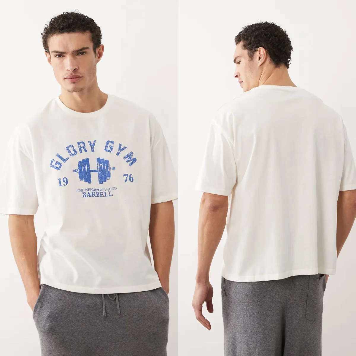 Streetwear Brand Collection - Модная брендовая футболка из коллекции Gym