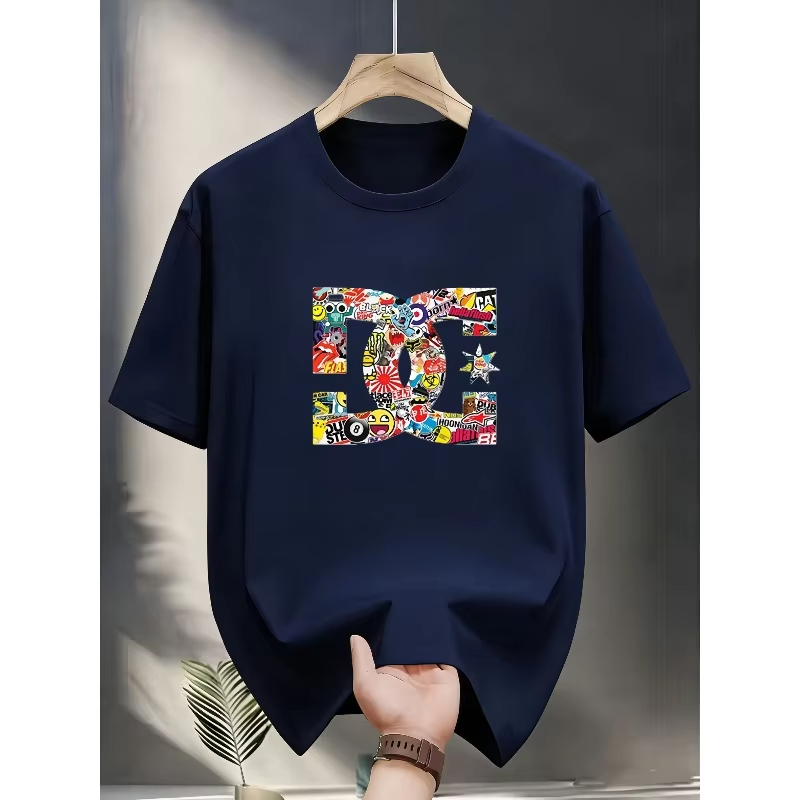 Streetwear Brands 2026 - Модная трендовая футболка оверсайз с принтом