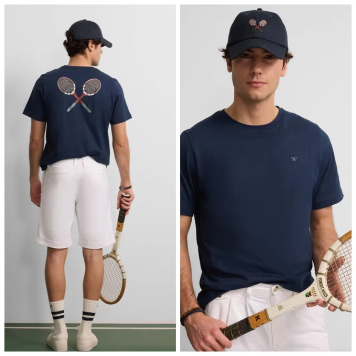 Streetwear Brand Collection - Классическая теннисная коллекция: модная повседневная футболка
