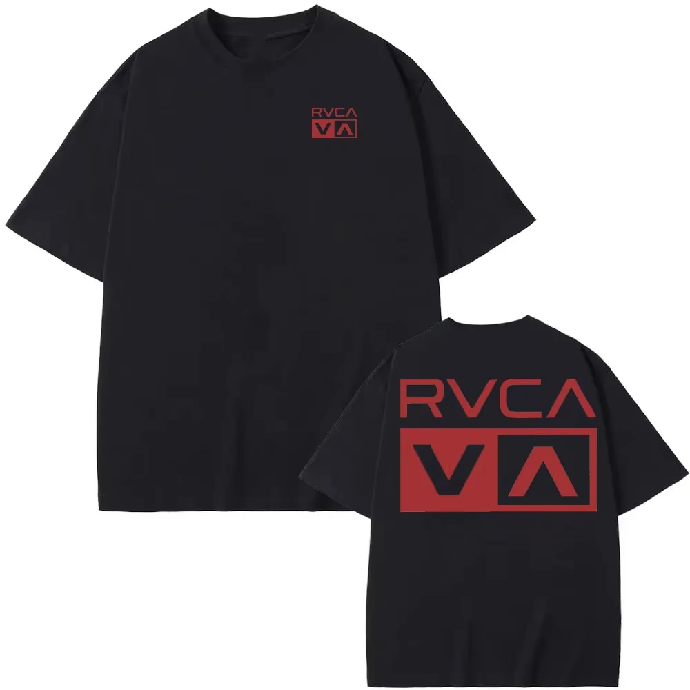Футболка RVCA, черная, летняя, – обзор и цена Streetwear Brand Designer